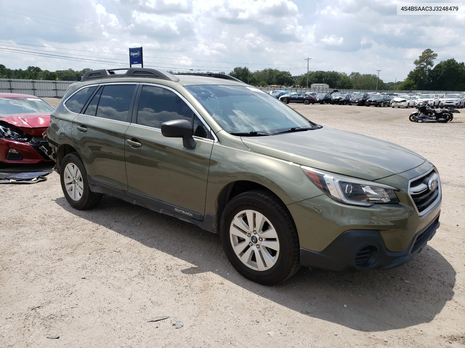 4S4BSAAC3J3248479 2018 Subaru Outback 2.5I