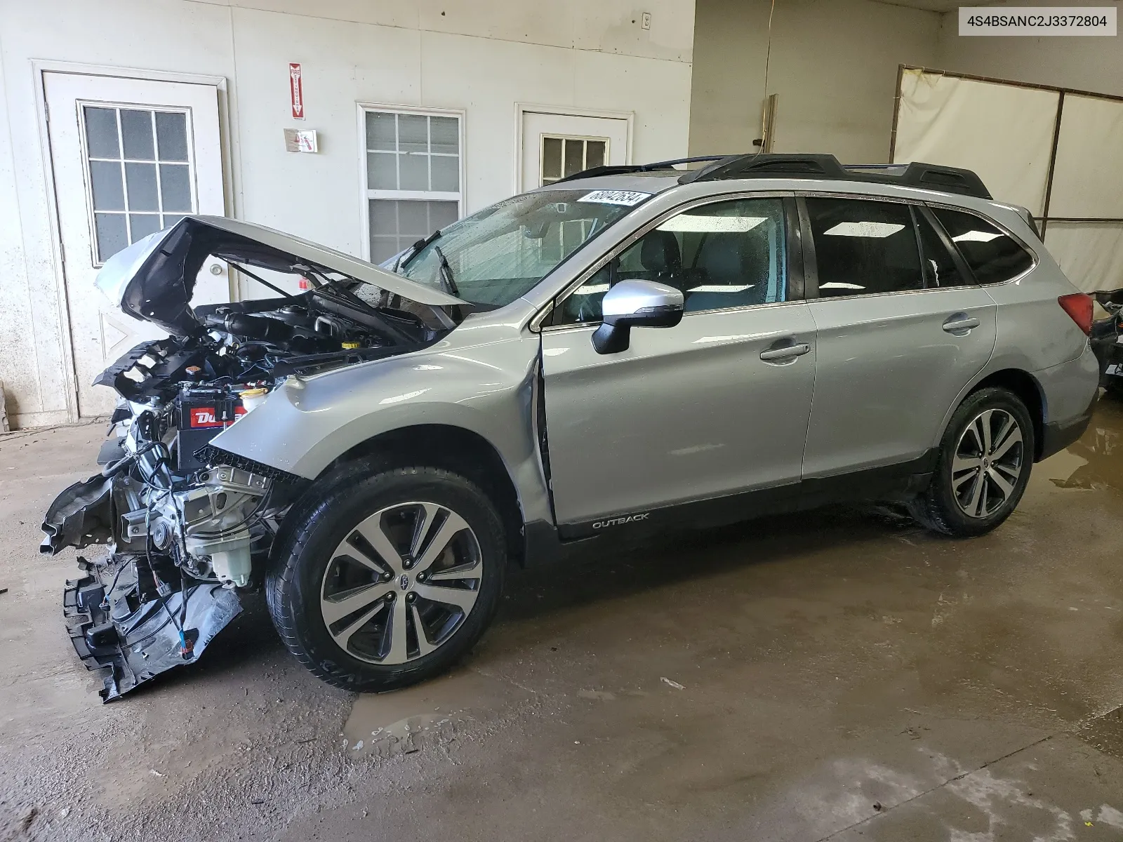 2018 Subaru Outback 2.5I Limited VIN: 4S4BSANC2J3372804 Lot: 68042634