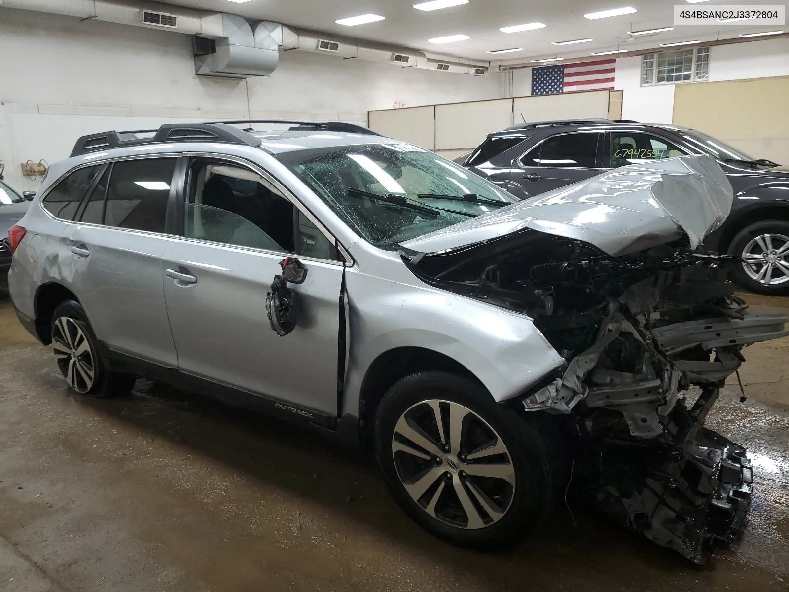 4S4BSANC2J3372804 2018 Subaru Outback 2.5I Limited