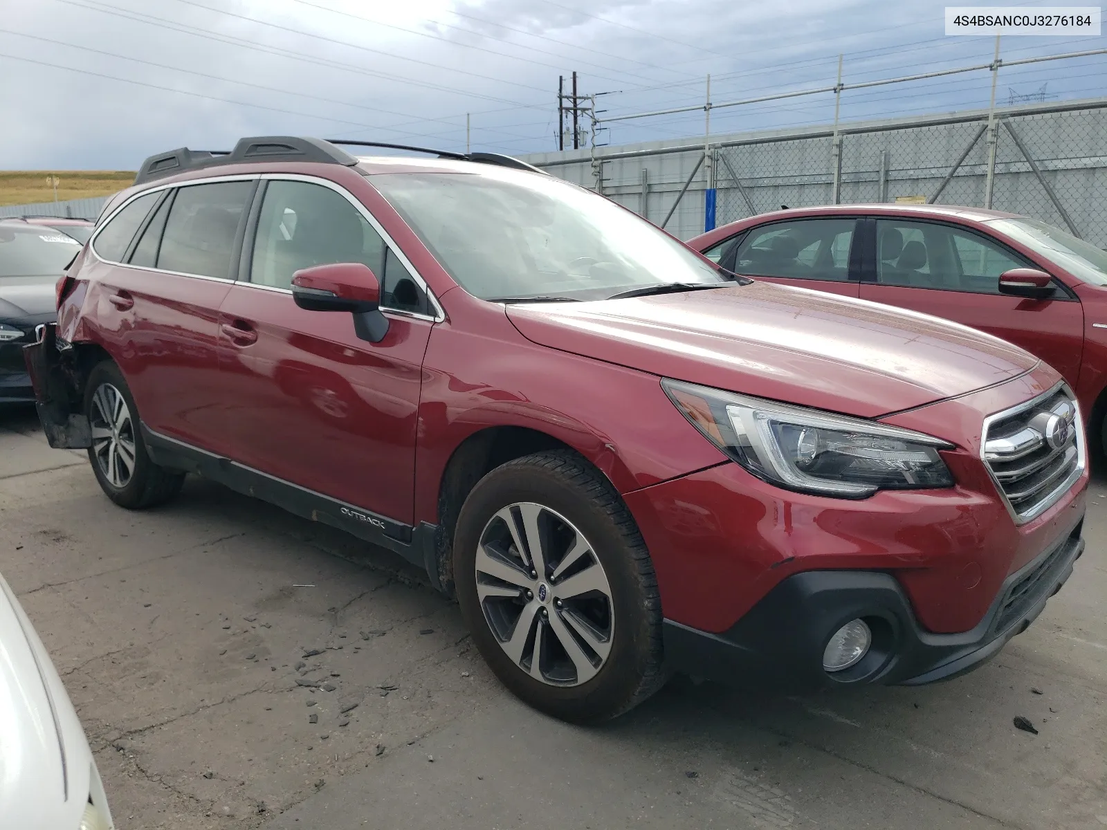 4S4BSANC0J3276184 2018 Subaru Outback 2.5I Limited