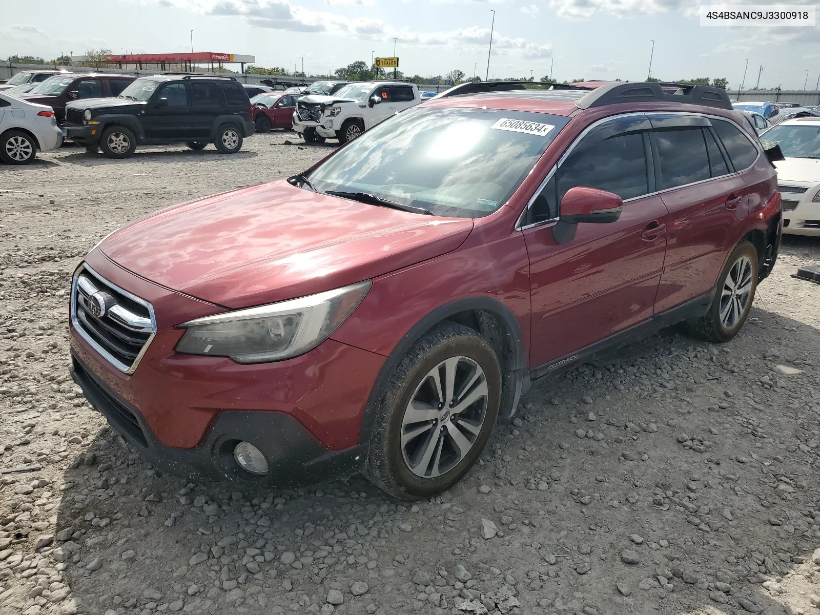 2018 Subaru Outback 2.5I Limited VIN: 4S4BSANC9J3300918 Lot: 68313004