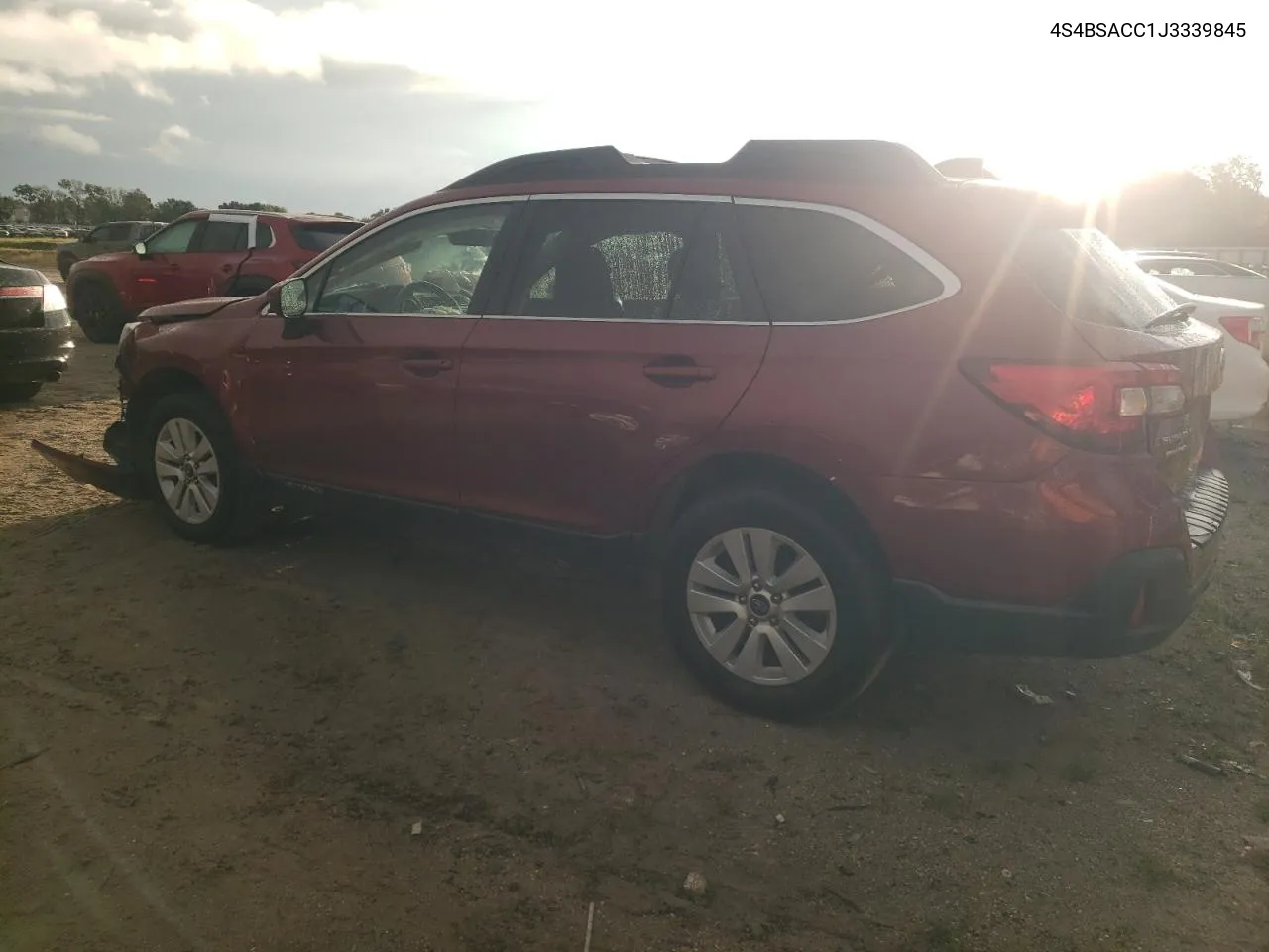 2018 Subaru Outback 2.5I Premium VIN: 4S4BSACC1J3339845 Lot: 68693194