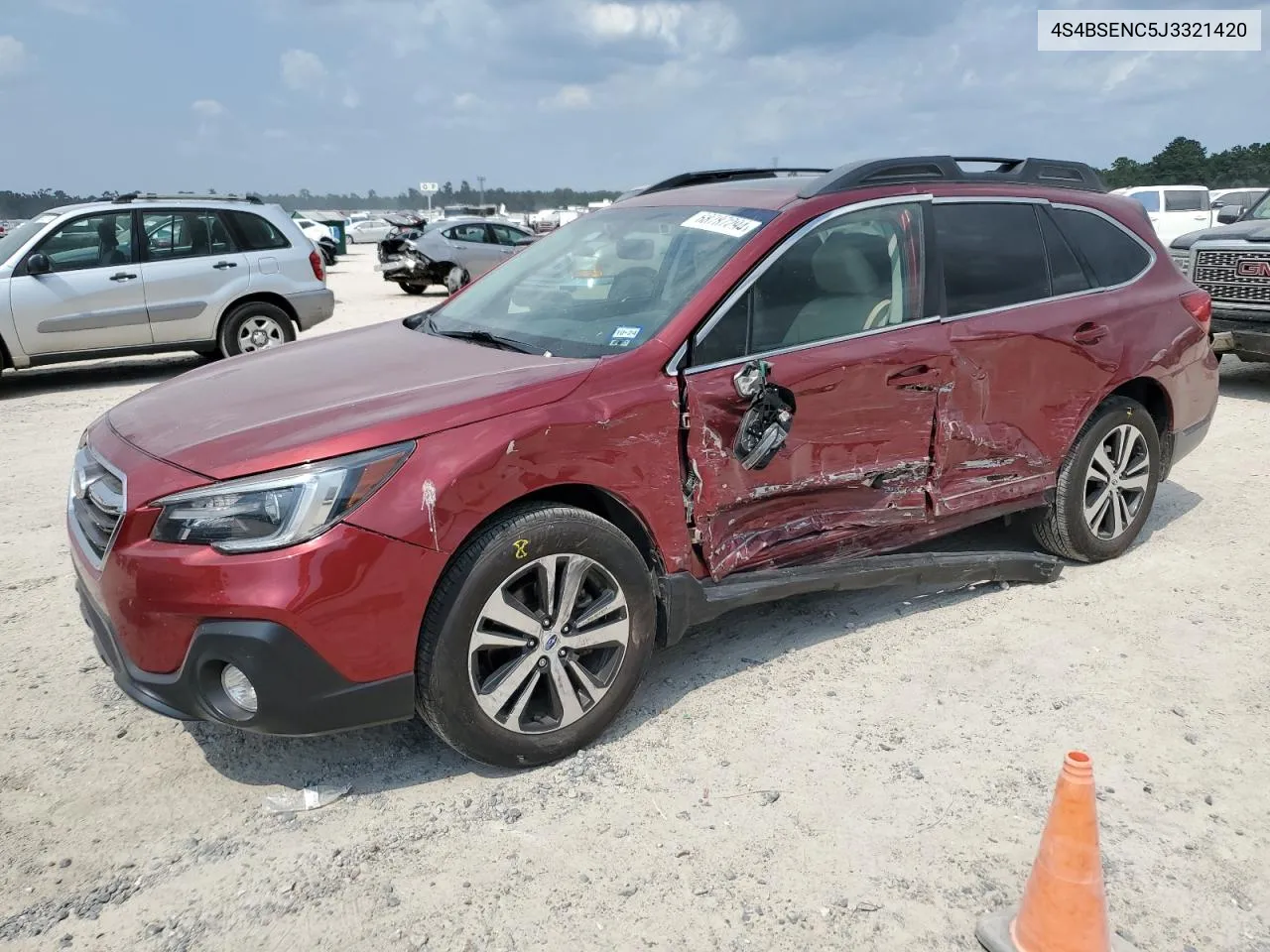 4S4BSENC5J3321420 2018 Subaru Outback 3.6R Limited