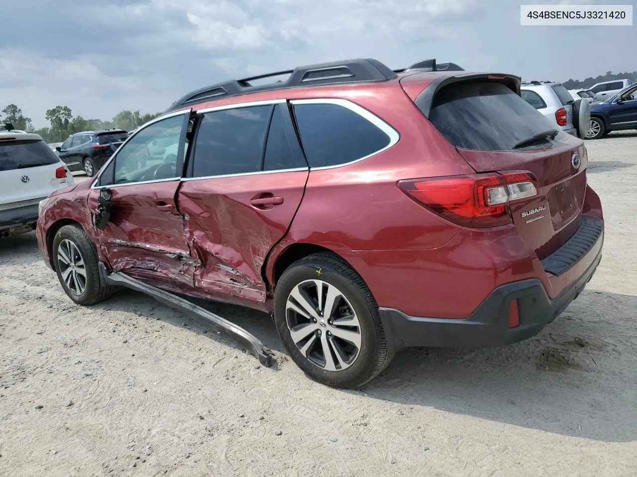 2018 Subaru Outback 3.6R Limited VIN: 4S4BSENC5J3321420 Lot: 68787294