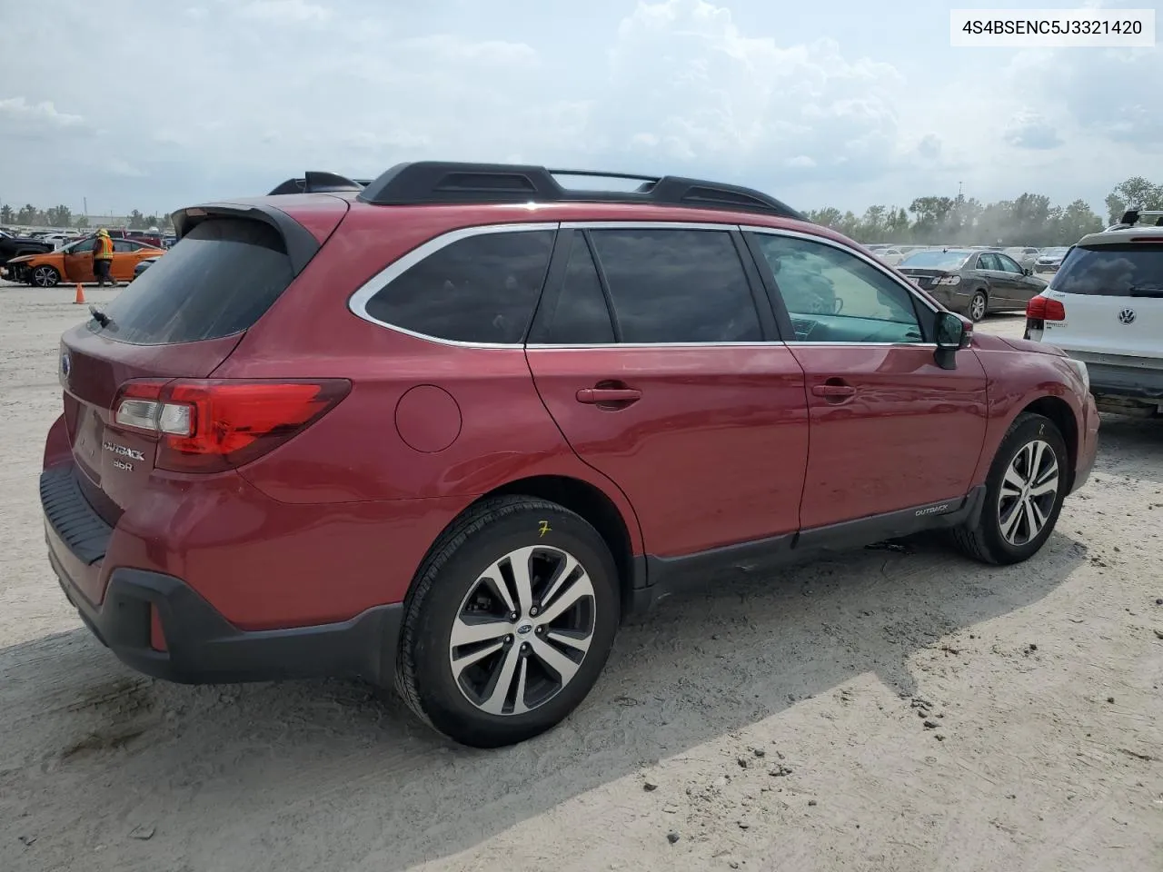 2018 Subaru Outback 3.6R Limited VIN: 4S4BSENC5J3321420 Lot: 68787294