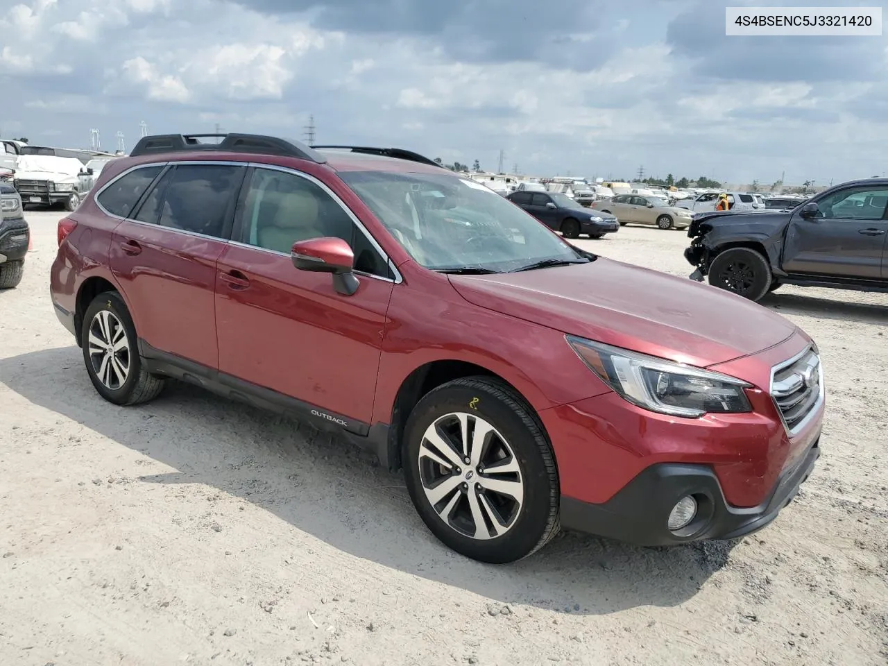 2018 Subaru Outback 3.6R Limited VIN: 4S4BSENC5J3321420 Lot: 68787294