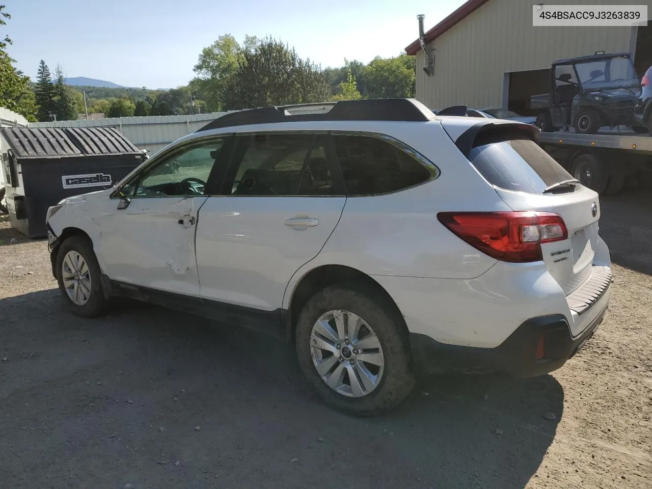 2018 Subaru Outback 2.5I Premium VIN: 4S4BSACC9J3263839 Lot: 68810964