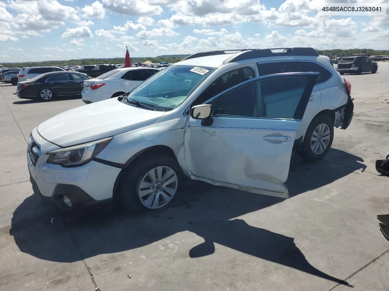 4S4BSACC8J3263041 2018 Subaru Outback 2.5I Premium