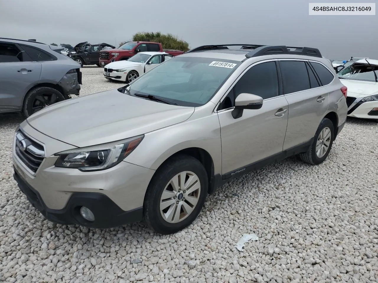 4S4BSAHC8J3216049 2018 Subaru Outback 2.5I Premium