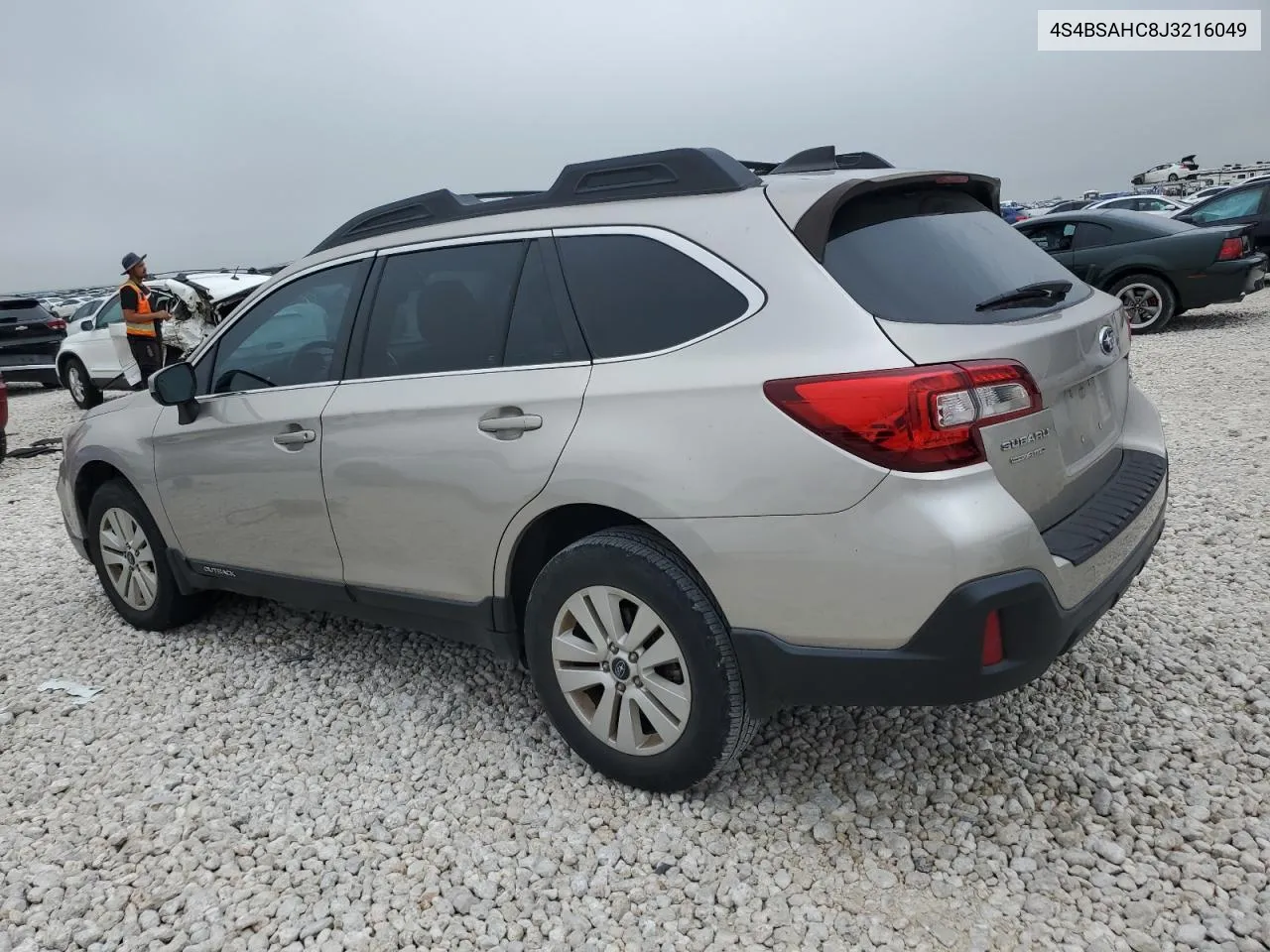 2018 Subaru Outback 2.5I Premium VIN: 4S4BSAHC8J3216049 Lot: 69197814