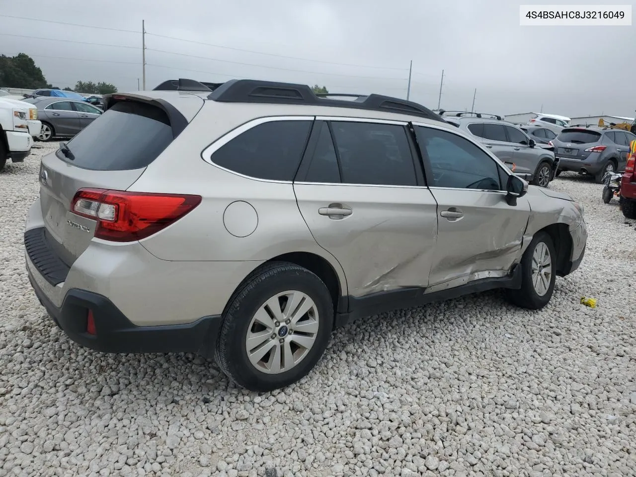 2018 Subaru Outback 2.5I Premium VIN: 4S4BSAHC8J3216049 Lot: 69197814