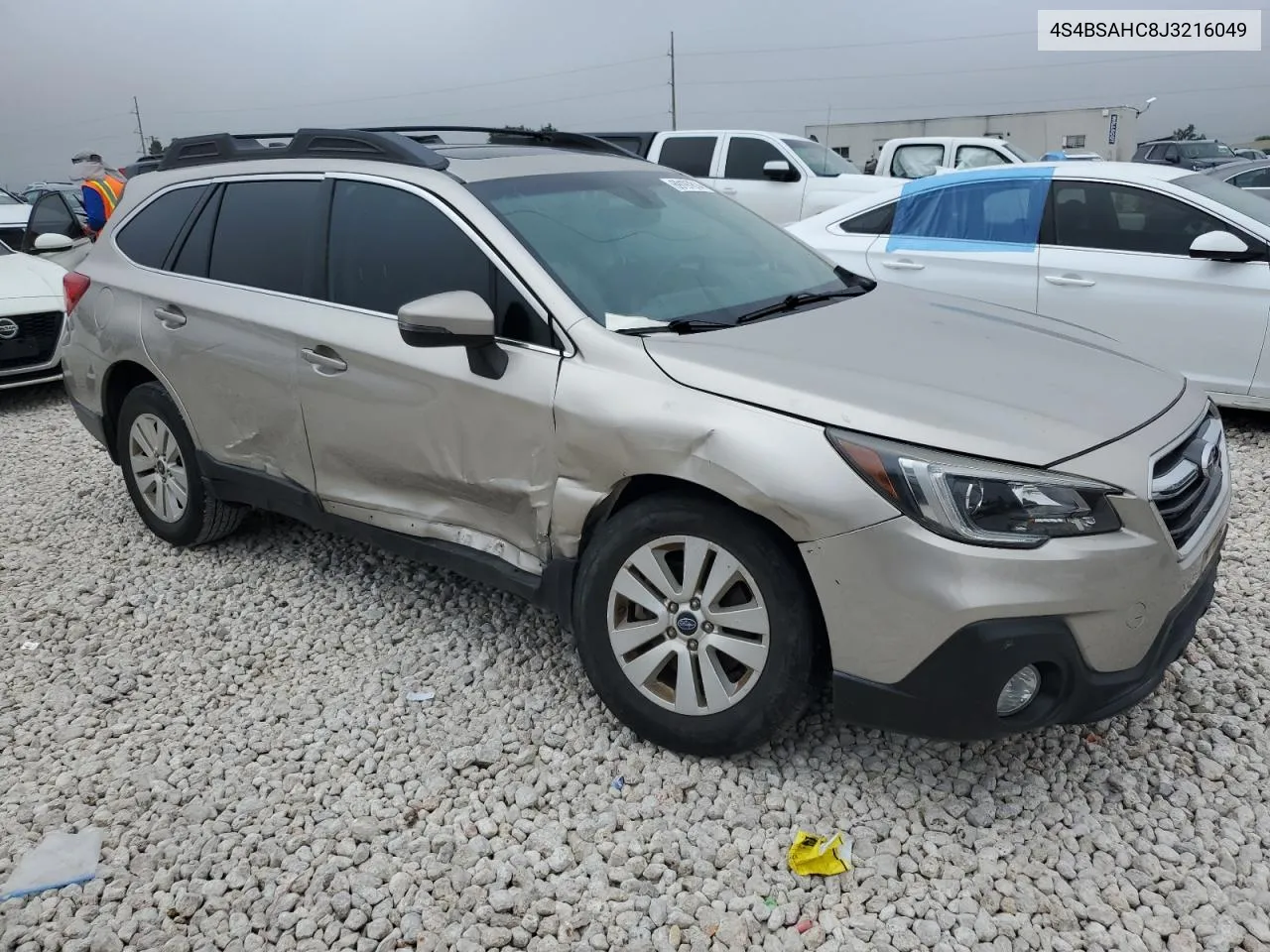 2018 Subaru Outback 2.5I Premium VIN: 4S4BSAHC8J3216049 Lot: 69197814