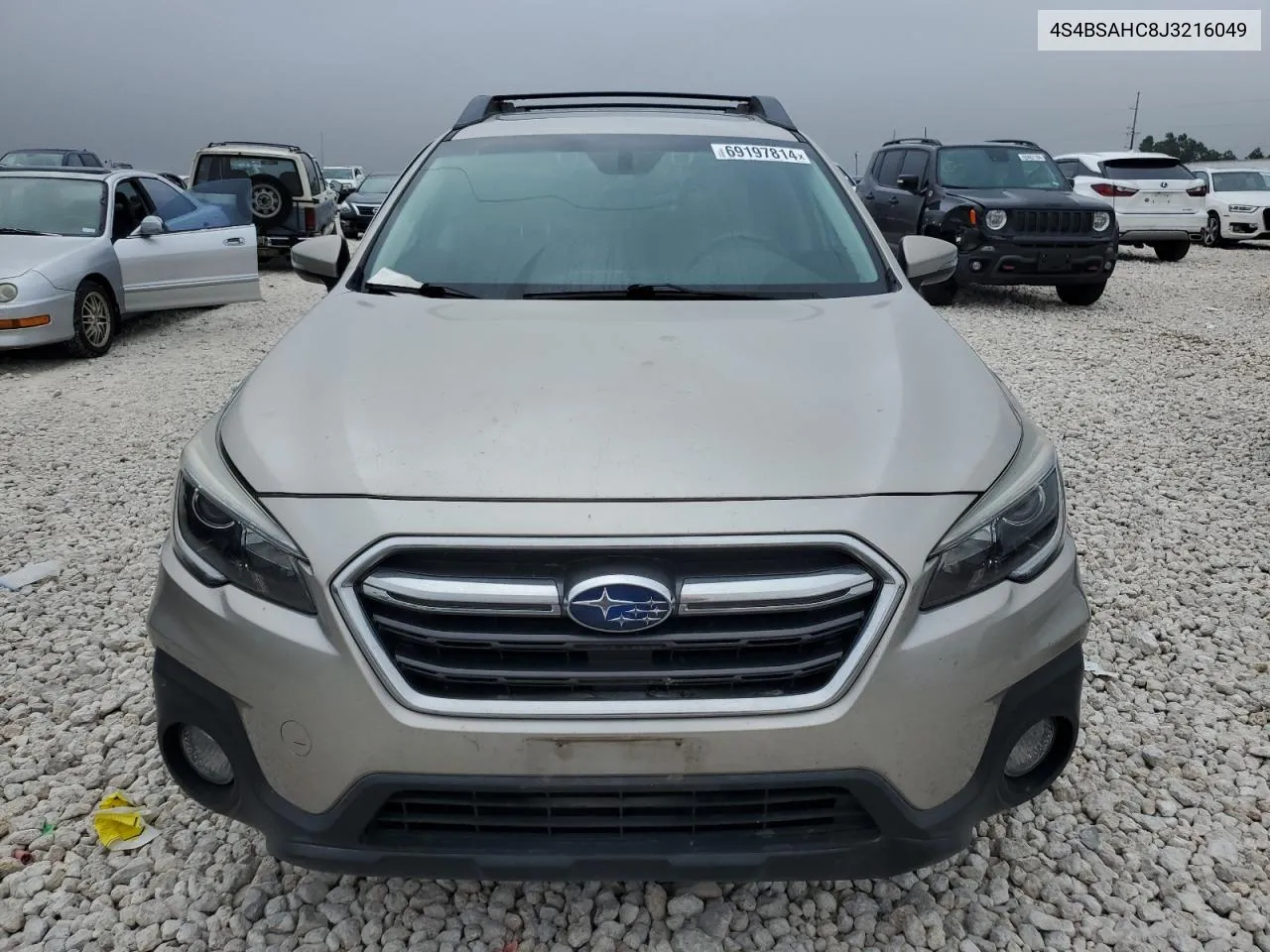 2018 Subaru Outback 2.5I Premium VIN: 4S4BSAHC8J3216049 Lot: 69197814