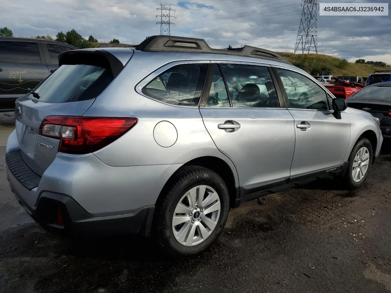 4S4BSAAC6J3236942 2018 Subaru Outback 2.5I