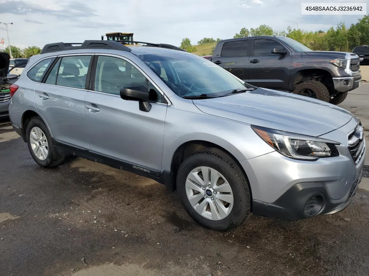 2018 Subaru Outback 2.5I VIN: 4S4BSAAC6J3236942 Lot: 69338484