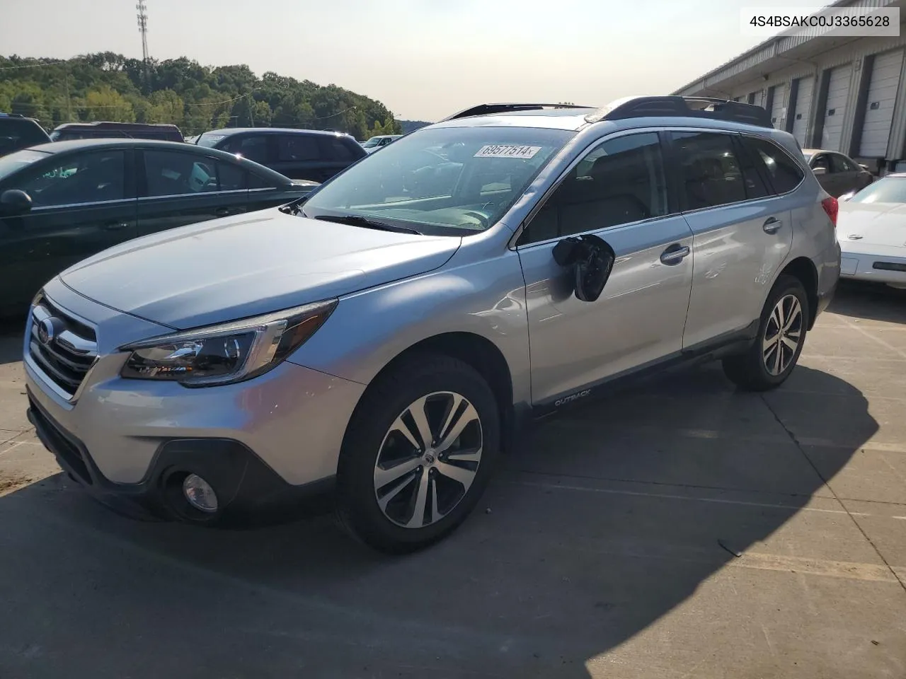 4S4BSAKC0J3365628 2018 Subaru Outback 2.5I Limited