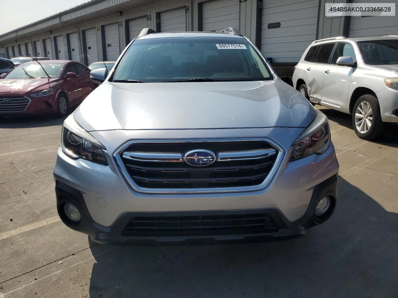 2018 Subaru Outback 2.5I Limited VIN: 4S4BSAKC0J3365628 Lot: 69577514