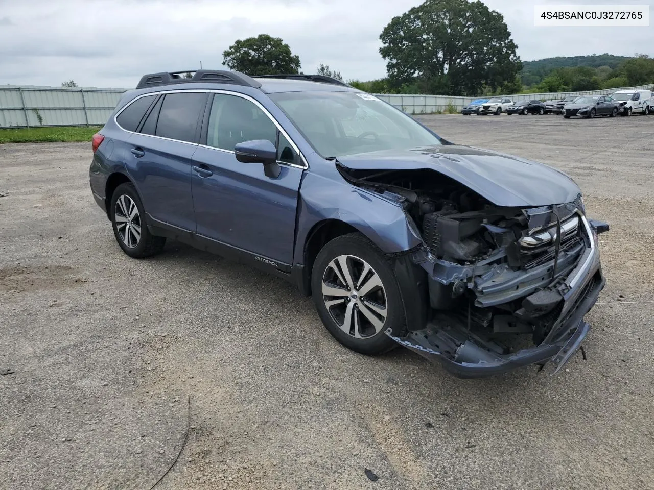 2018 Subaru Outback 2.5I Limited VIN: 4S4BSANC0J3272765 Lot: 69651764