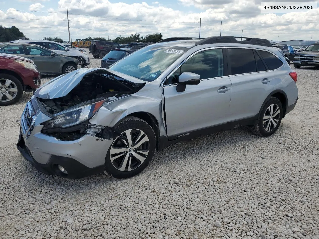 2018 Subaru Outback 2.5I Limited VIN: 4S4BSANC4J3282036 Lot: 70090424