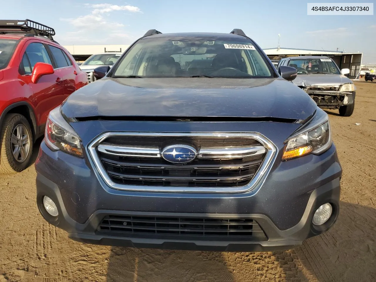 2018 Subaru Outback 2.5I Premium VIN: 4S4BSAFC4J3307340 Lot: 70698914