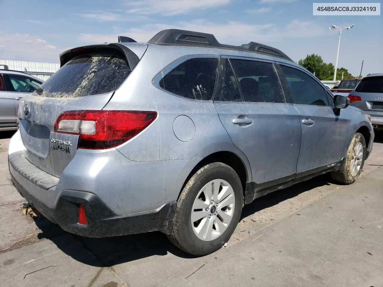 4S4BSACC8J3324193 2018 Subaru Outback 2.5I Premium