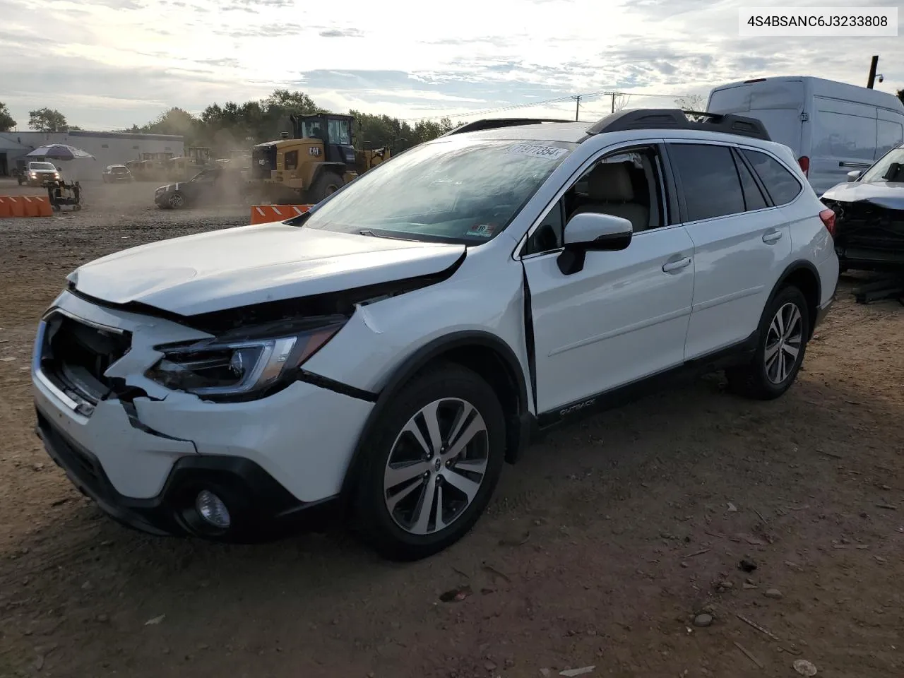 2018 Subaru Outback 2.5I Limited VIN: 4S4BSANC6J3233808 Lot: 71977354