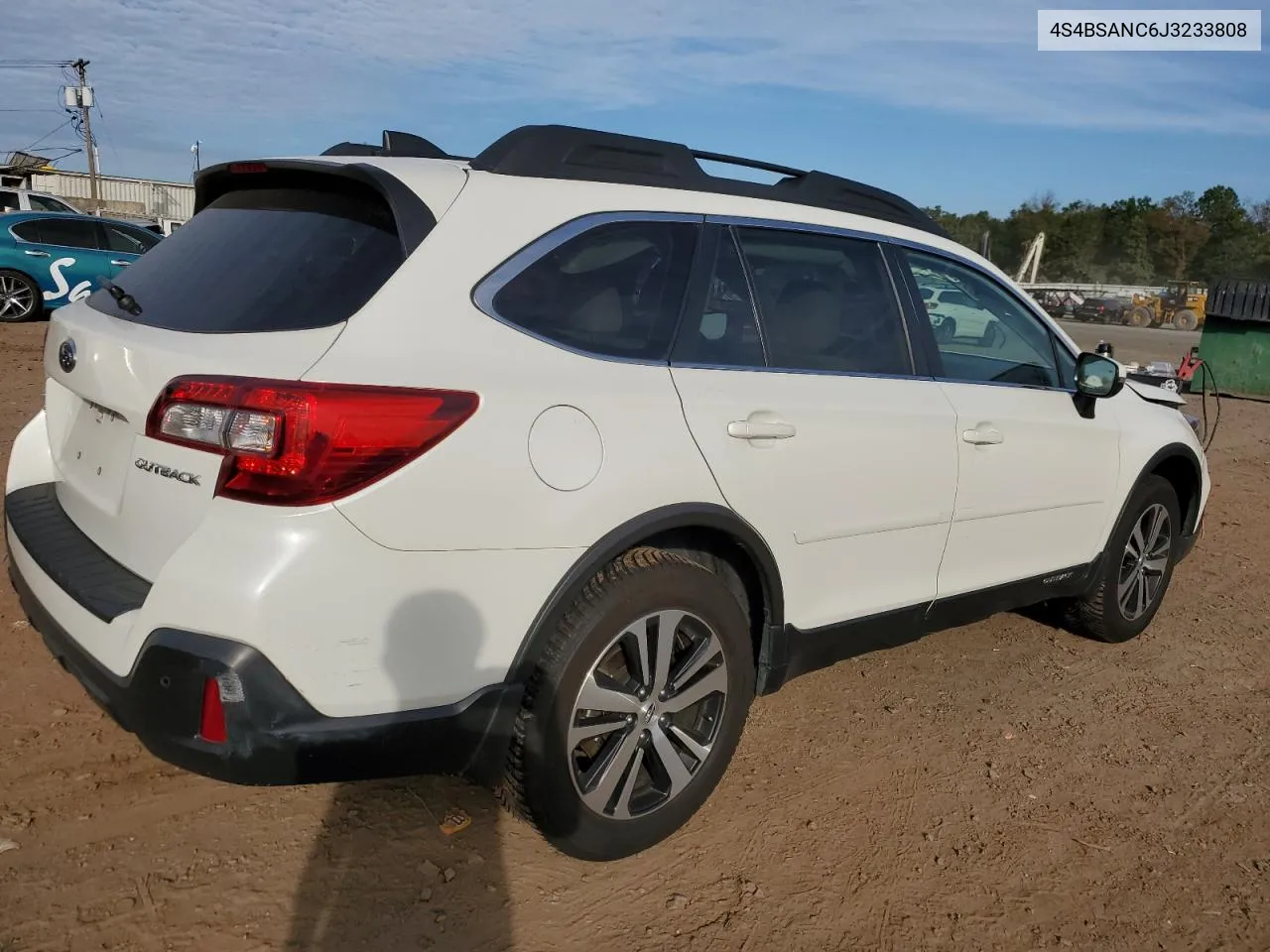 2018 Subaru Outback 2.5I Limited VIN: 4S4BSANC6J3233808 Lot: 71977354