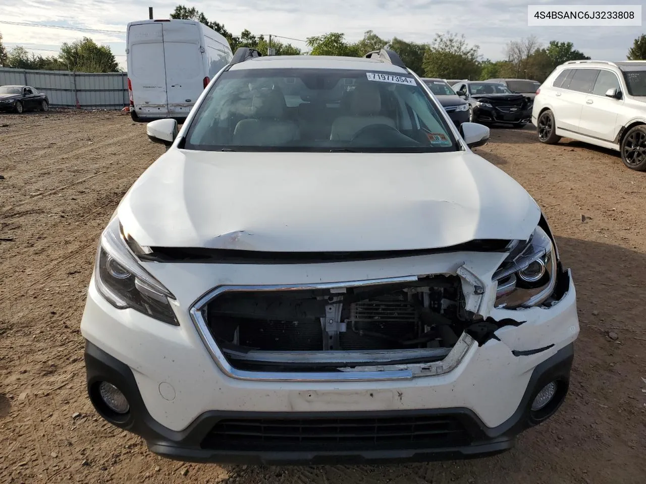 2018 Subaru Outback 2.5I Limited VIN: 4S4BSANC6J3233808 Lot: 71977354