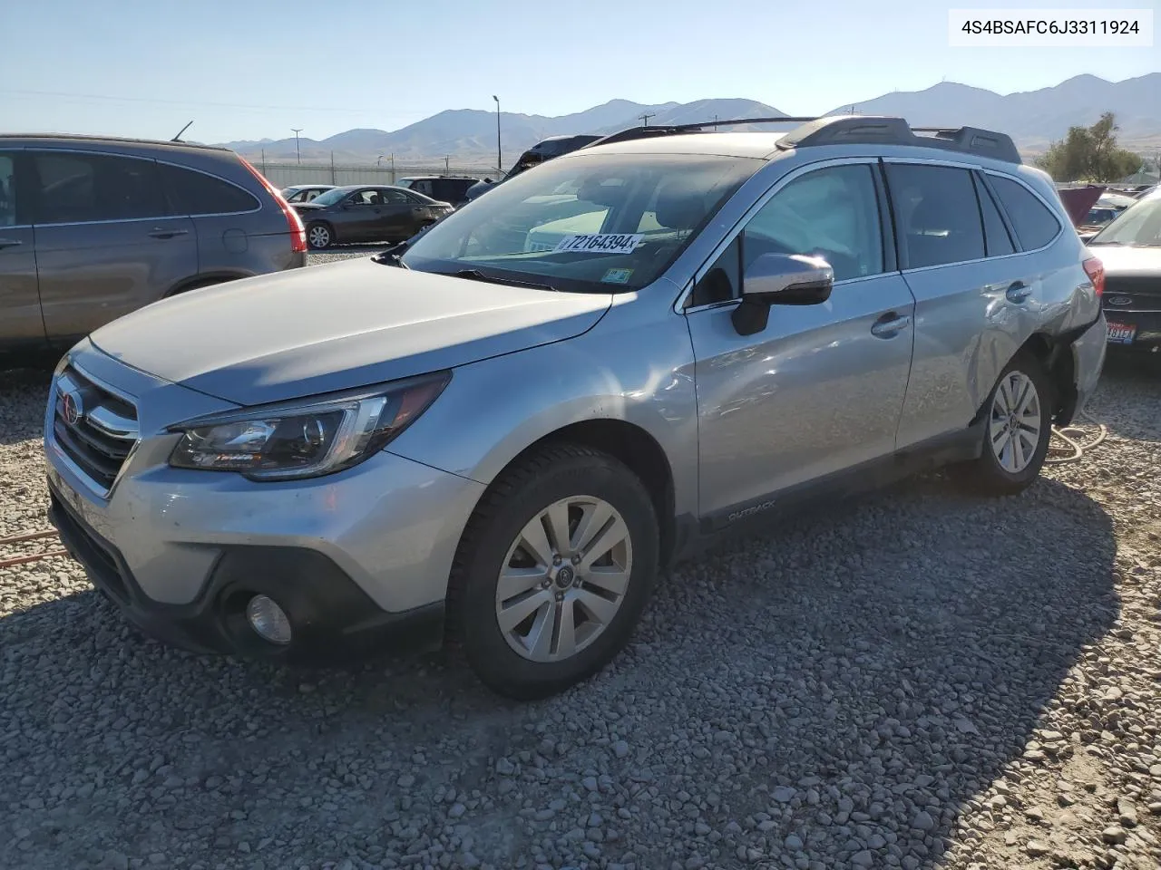 4S4BSAFC6J3311924 2018 Subaru Outback 2.5I Premium