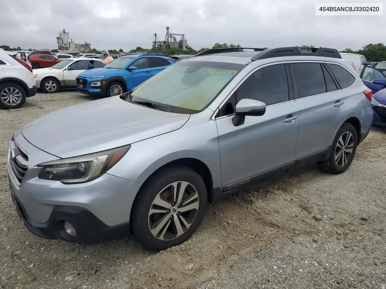 4S4BSANC8J3302420 2018 Subaru Outback 2.5I Limited