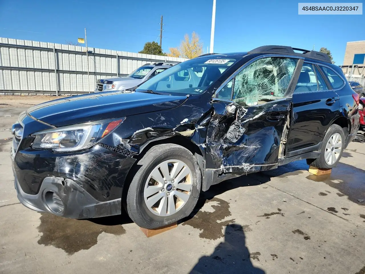 4S4BSAAC0J3220347 2018 Subaru Outback 2.5I