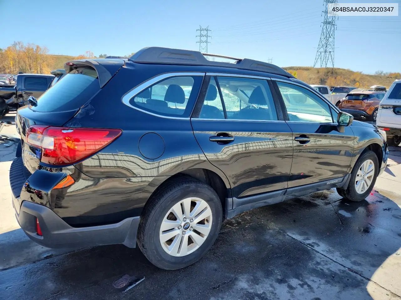 4S4BSAAC0J3220347 2018 Subaru Outback 2.5I