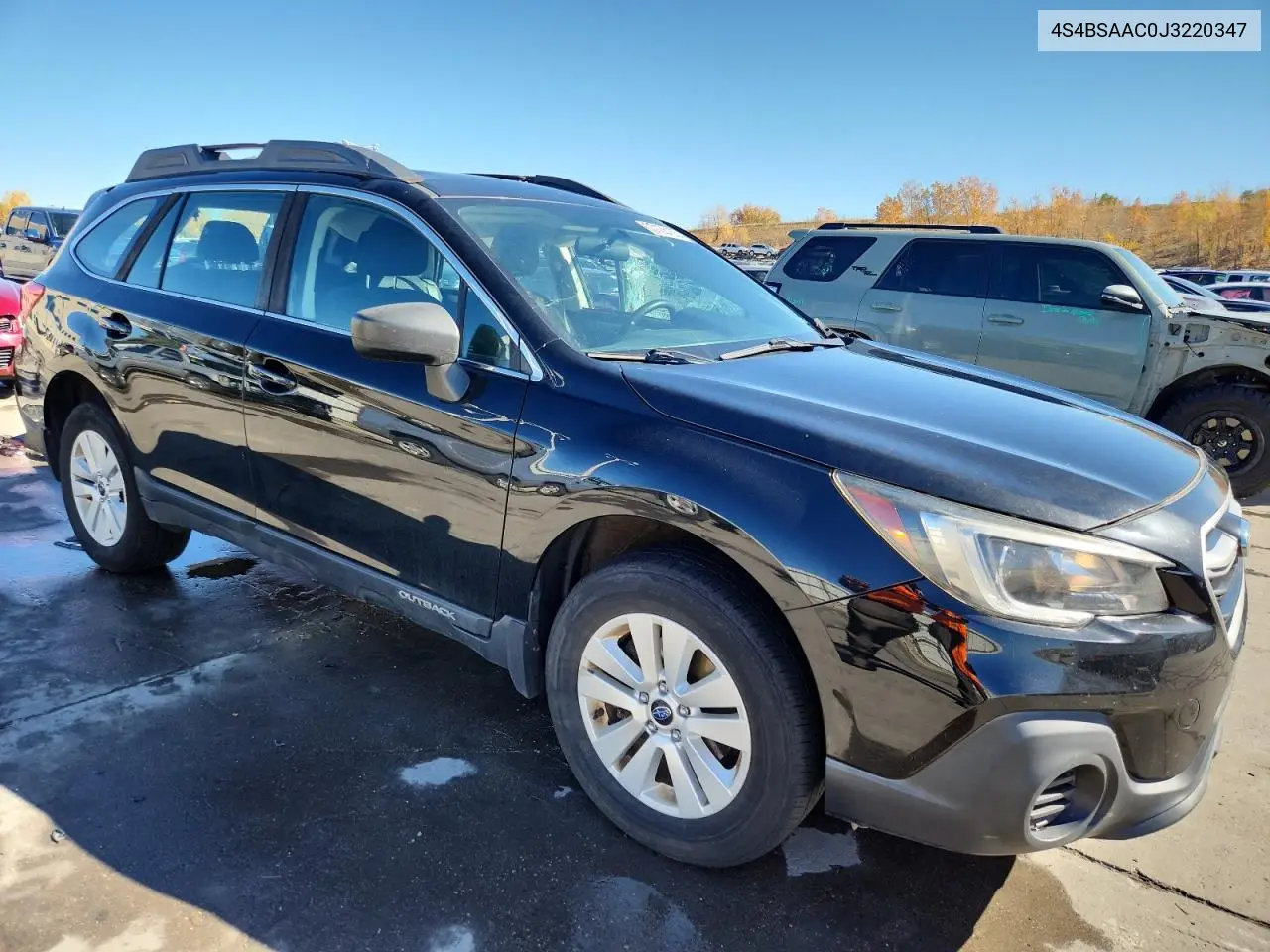 4S4BSAAC0J3220347 2018 Subaru Outback 2.5I