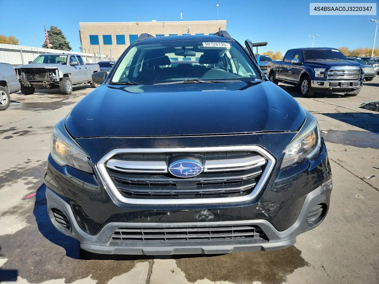 4S4BSAAC0J3220347 2018 Subaru Outback 2.5I
