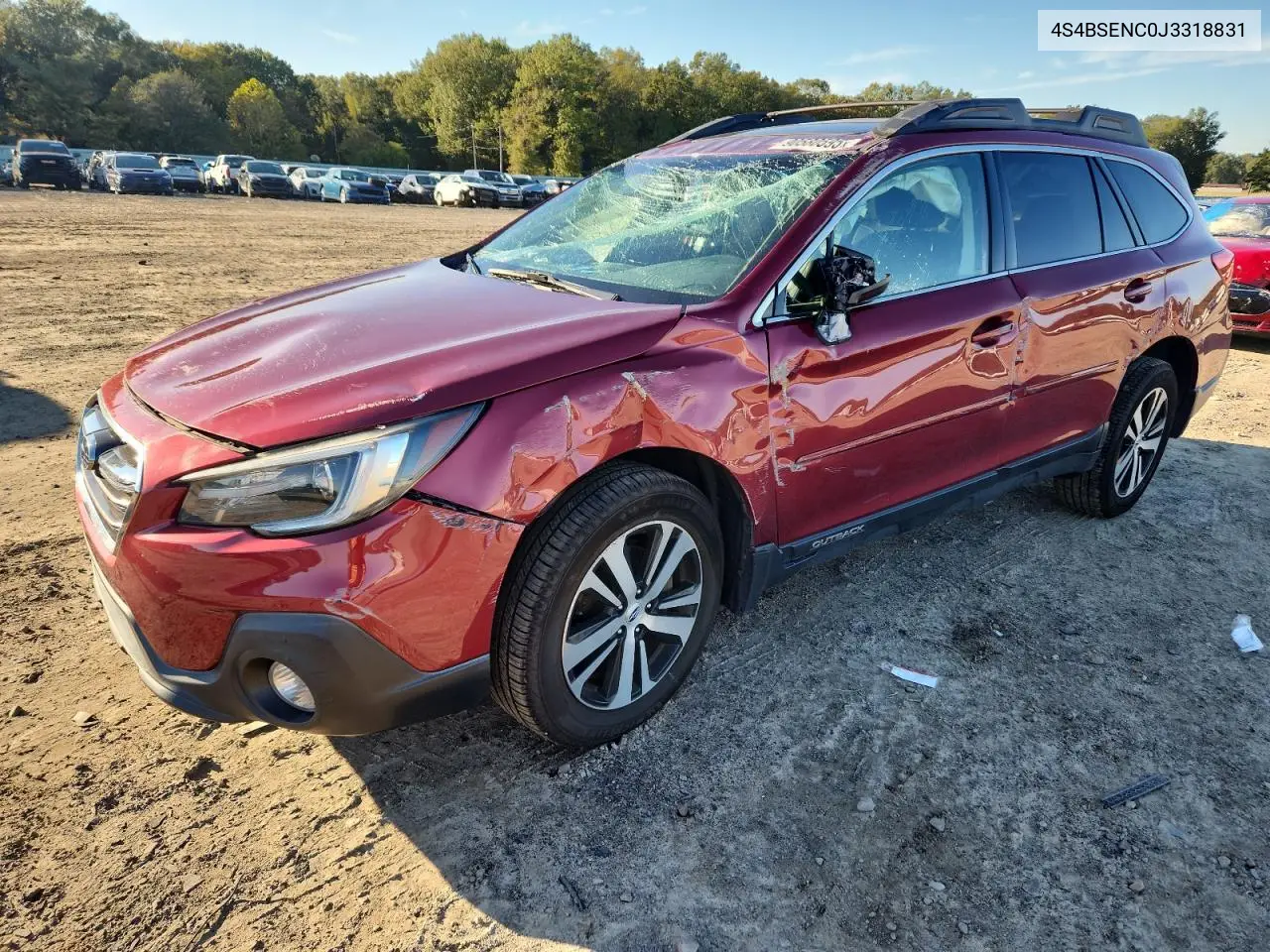 4S4BSENC0J3318831 2018 Subaru Outback 3.6R Limited