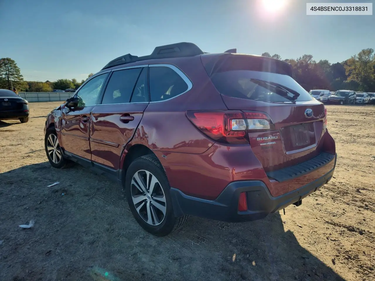 4S4BSENC0J3318831 2018 Subaru Outback 3.6R Limited