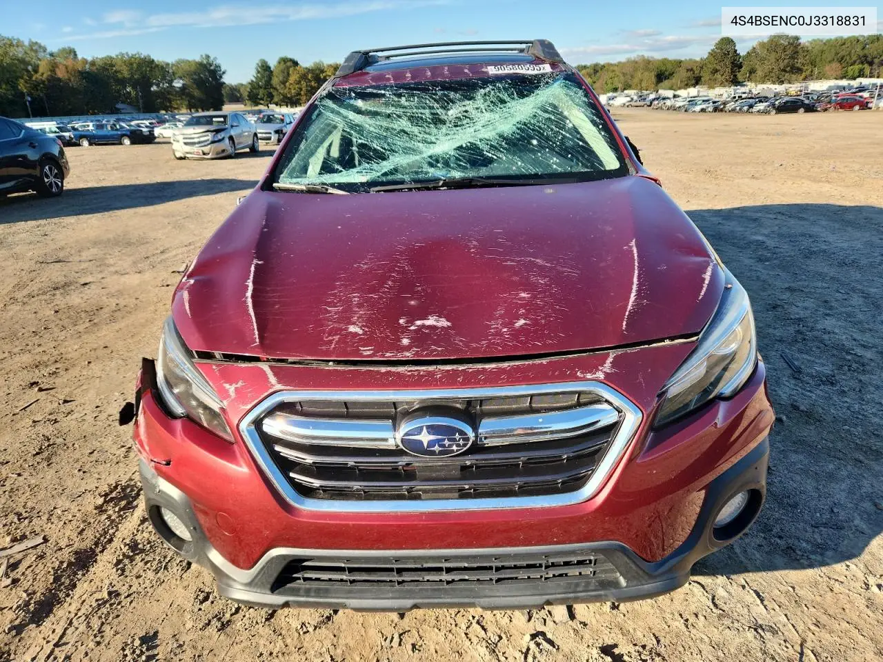 4S4BSENC0J3318831 2018 Subaru Outback 3.6R Limited
