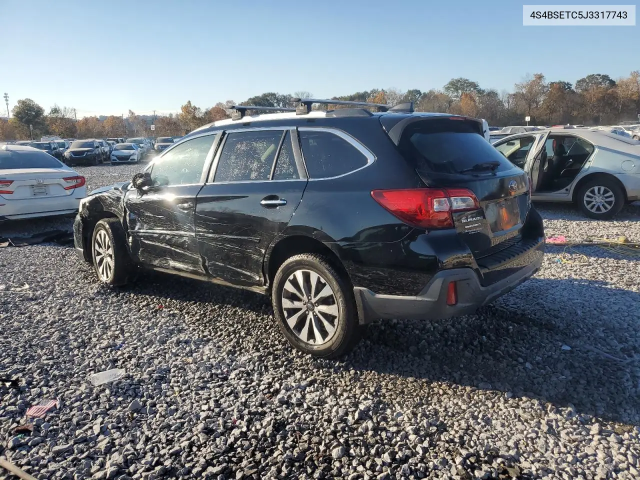 4S4BSETC5J3317743 2018 Subaru Outback Touring