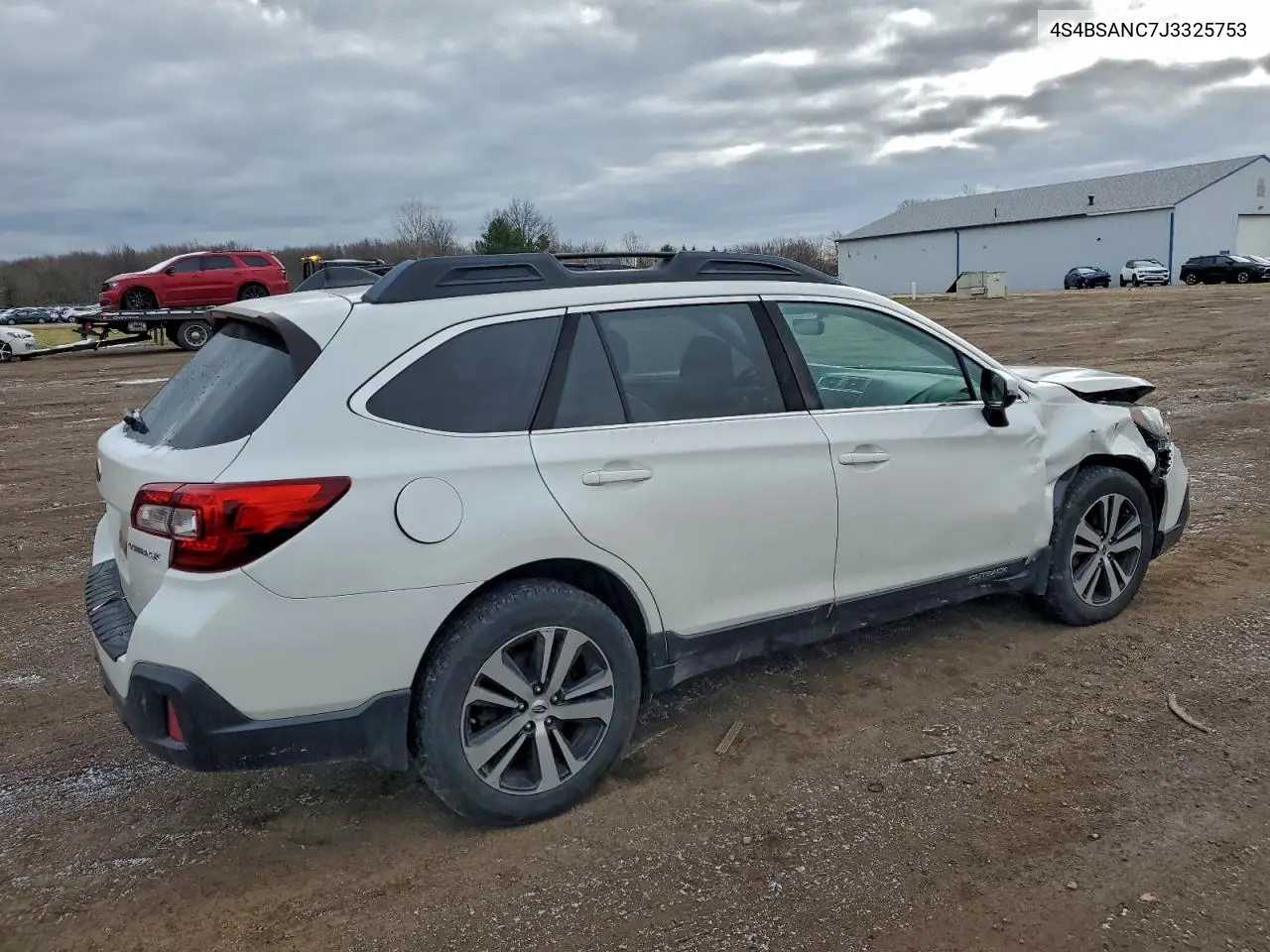 4S4BSANC7J3325753 2018 Subaru Outback 2.5I Limited
