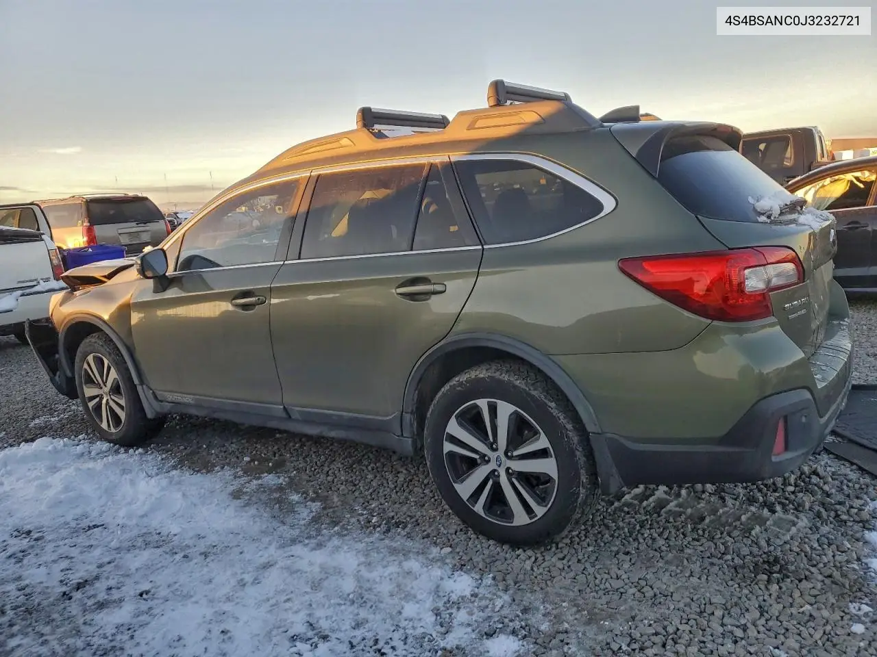 4S4BSANC0J3232721 2018 Subaru Outback 2.5I Limited