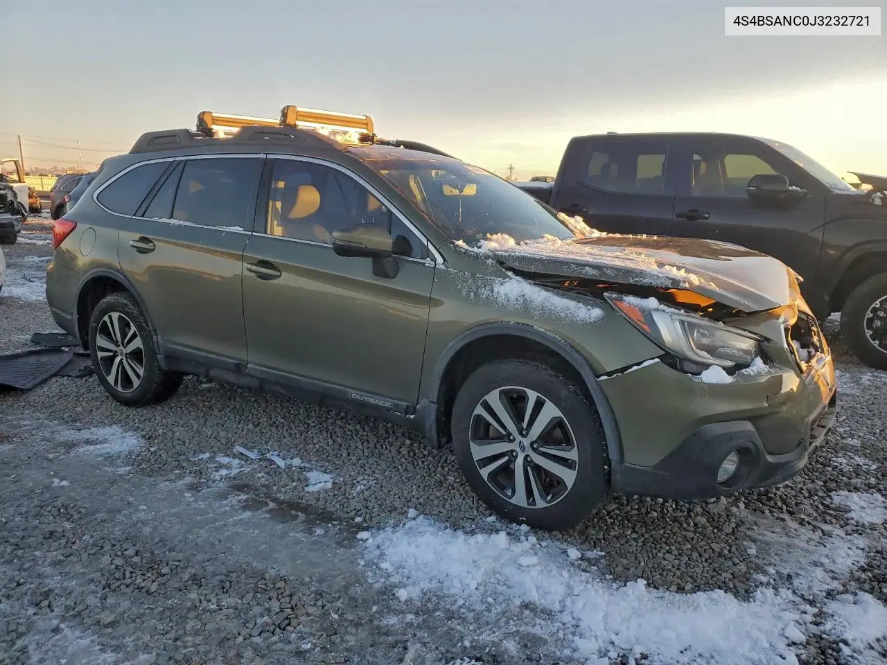 4S4BSANC0J3232721 2018 Subaru Outback 2.5I Limited