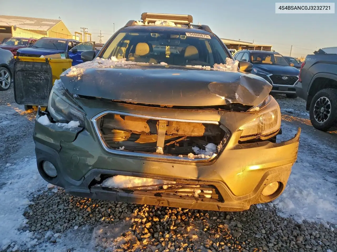 4S4BSANC0J3232721 2018 Subaru Outback 2.5I Limited