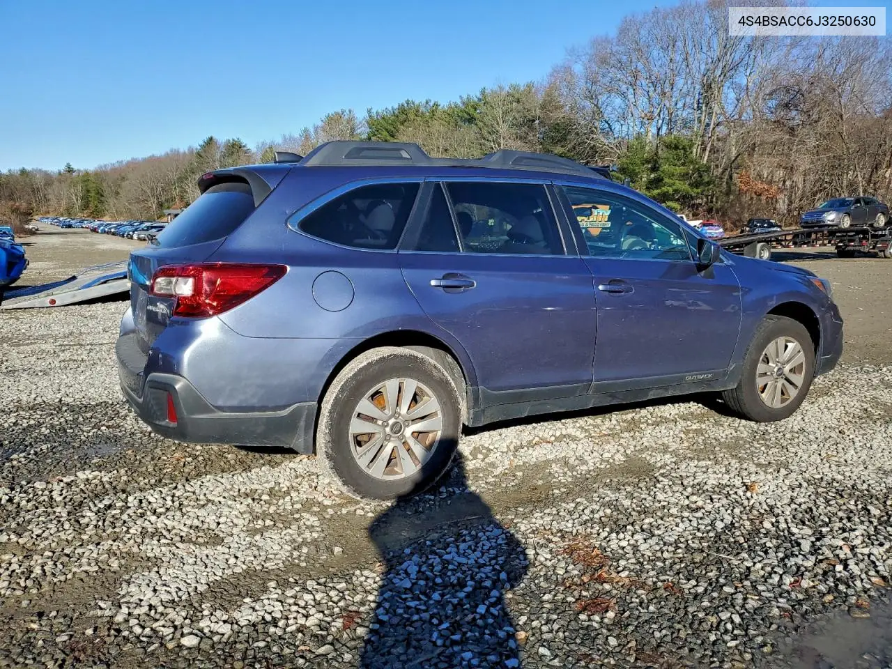 4S4BSACC6J3250630 2018 Subaru Outback 2.5I Premium