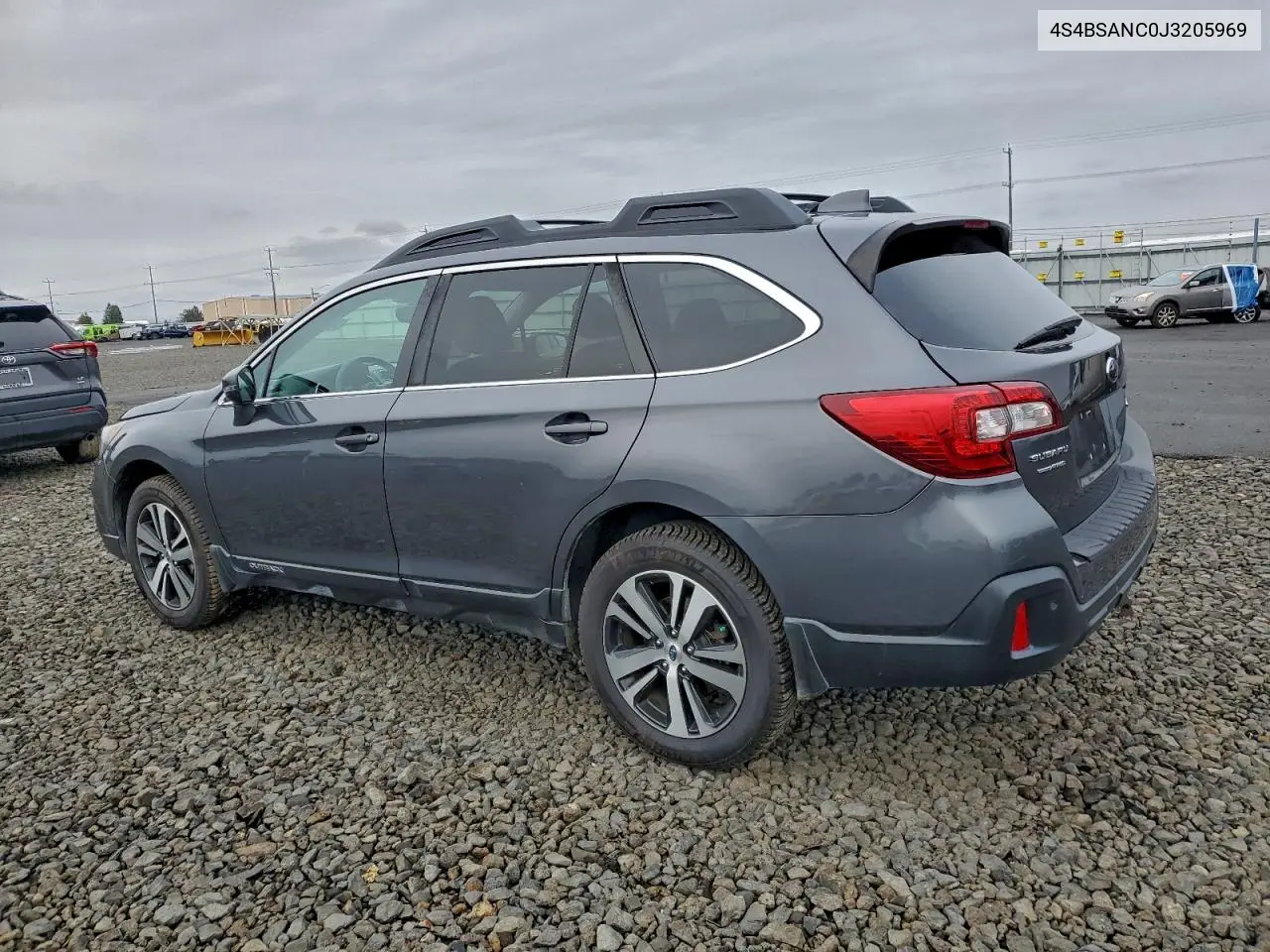 4S4BSANC0J3205969 2018 Subaru Outback 2.5I Limited