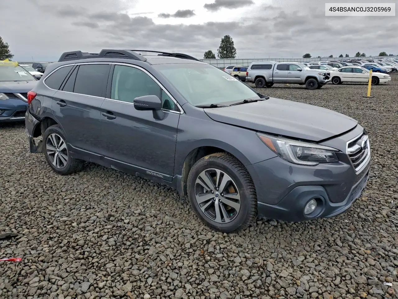 4S4BSANC0J3205969 2018 Subaru Outback 2.5I Limited