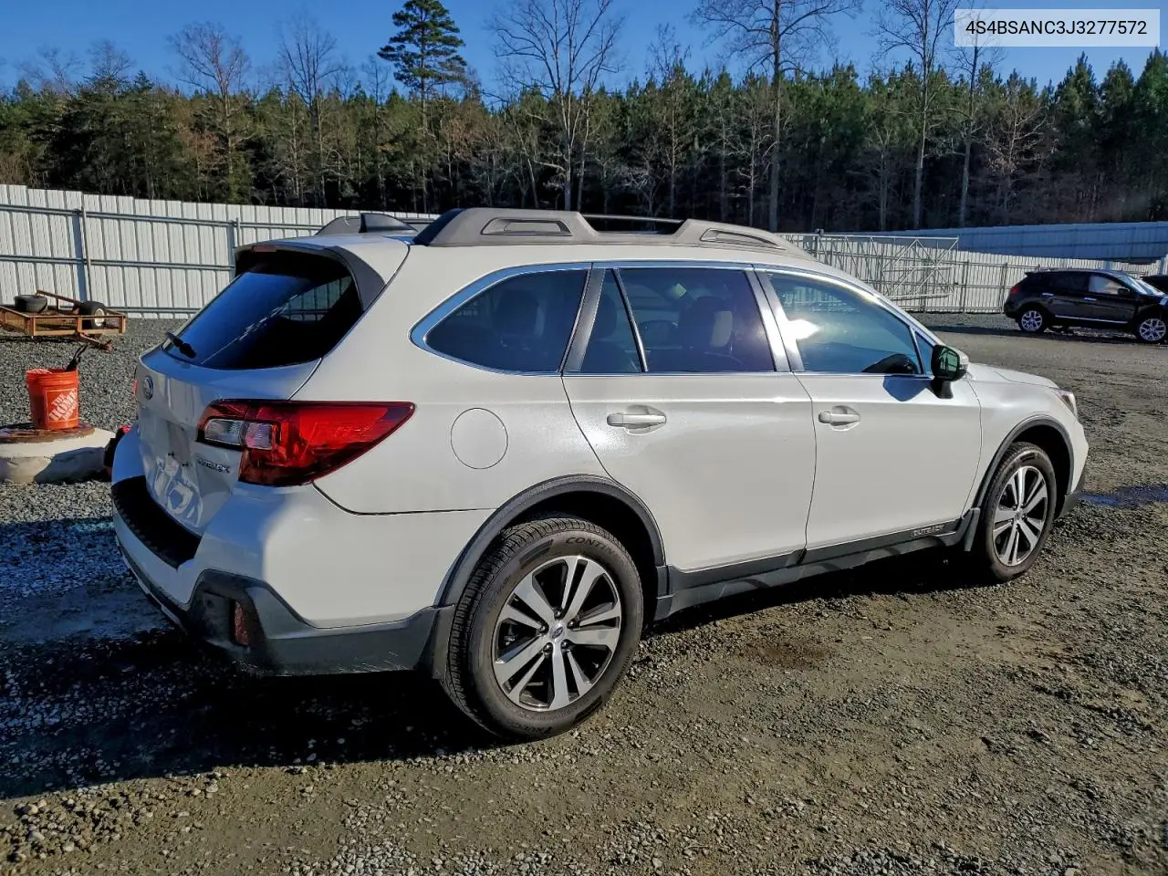 4S4BSANC3J3277572 2018 Subaru Outback 2.5I Limited
