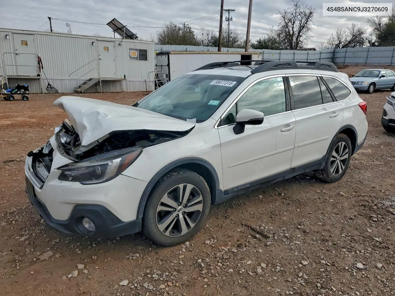 4S4BSANC9J3270609 2018 Subaru Outback 2.5I Limited