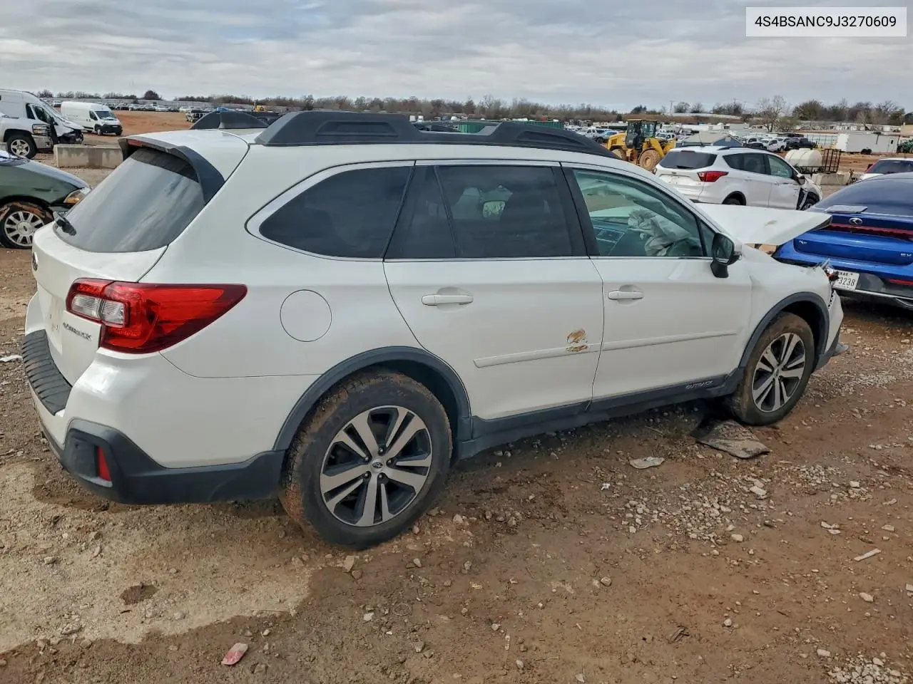4S4BSANC9J3270609 2018 Subaru Outback 2.5I Limited