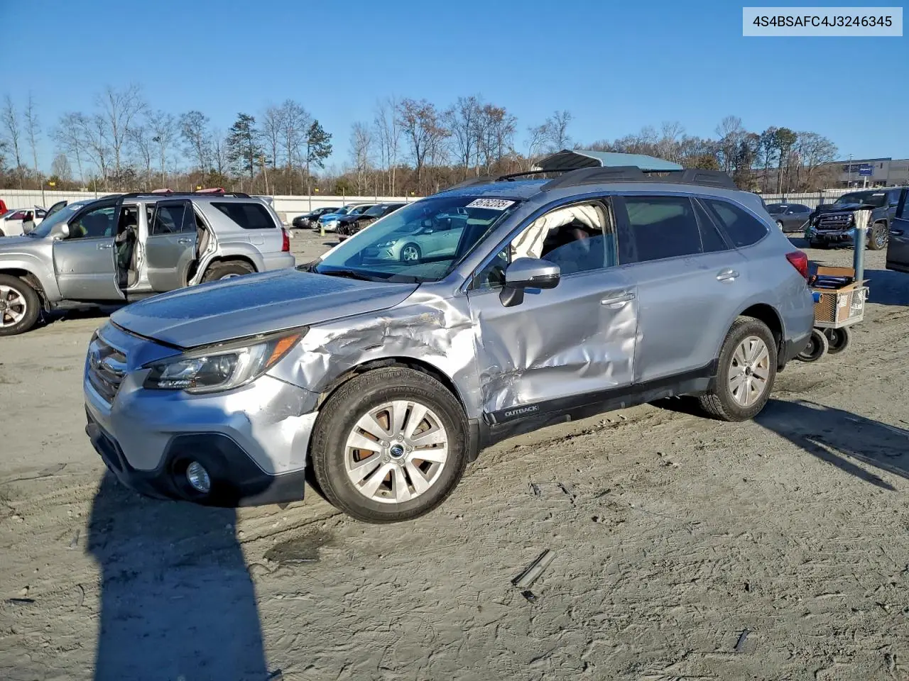 4S4BSAFC4J3246345 2018 Subaru Outback 2.5I Premium