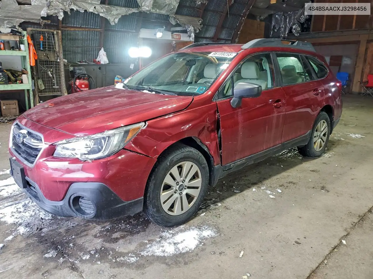 4S4BSAACXJ3298456 2018 Subaru Outback 2.5I